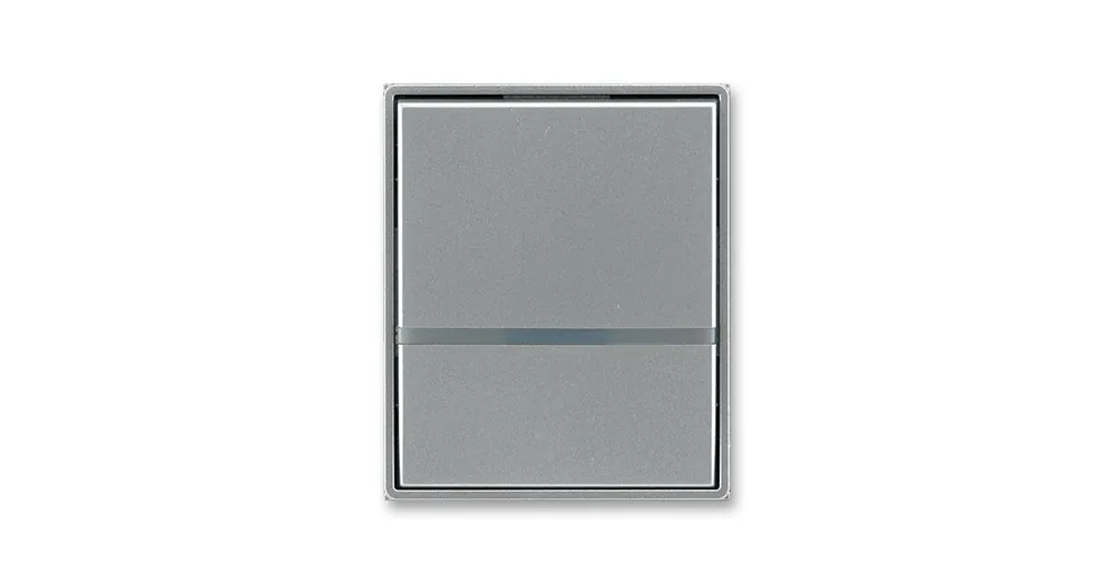 ABB 3558E-A00653 36 Kryt spínače jednoduchý s čirým průzorem Time® ocelová Speciální Cena