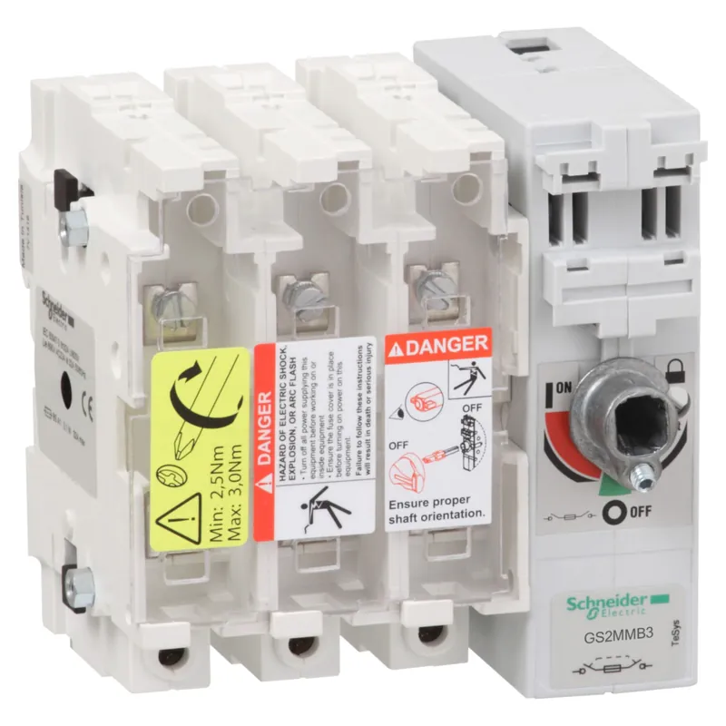 Rychlé Dodání SCHNEIDER Odpínač VARIO GS2MMB3 3P 200A pojistkový