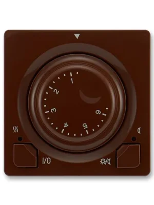 ABB 3292G-A10101 H1 Termostat univerzální s otočným nastavením teploty Swing®, Swing®L hnědá Top Prodej