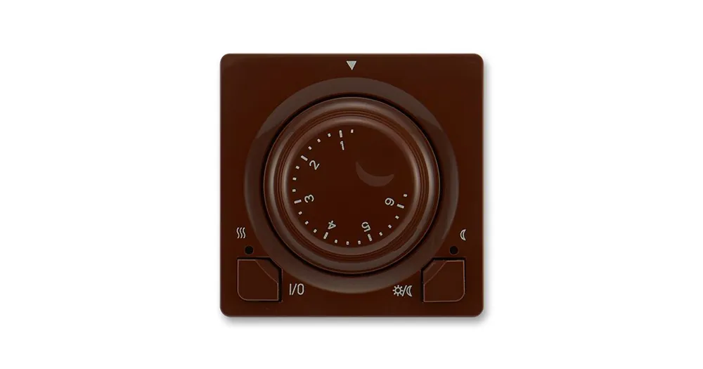 ABB 3292G-A10101 H1 Termostat univerzální s otočným nastavením teploty Swing®, Swing®L hnědá Top Prodej