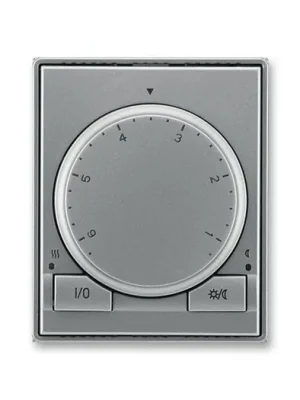 ABB 3292E-A10101 36 Termostat univerzální s otočným nastavením teploty Time® ocelová Super Cena
