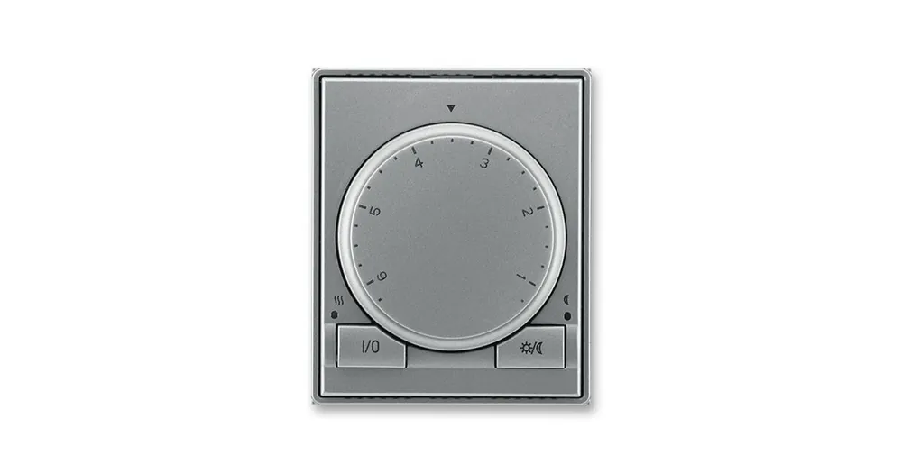 ABB 3292E-A10101 36 Termostat univerzální s otočným nastavením teploty Time® ocelová Super Cena