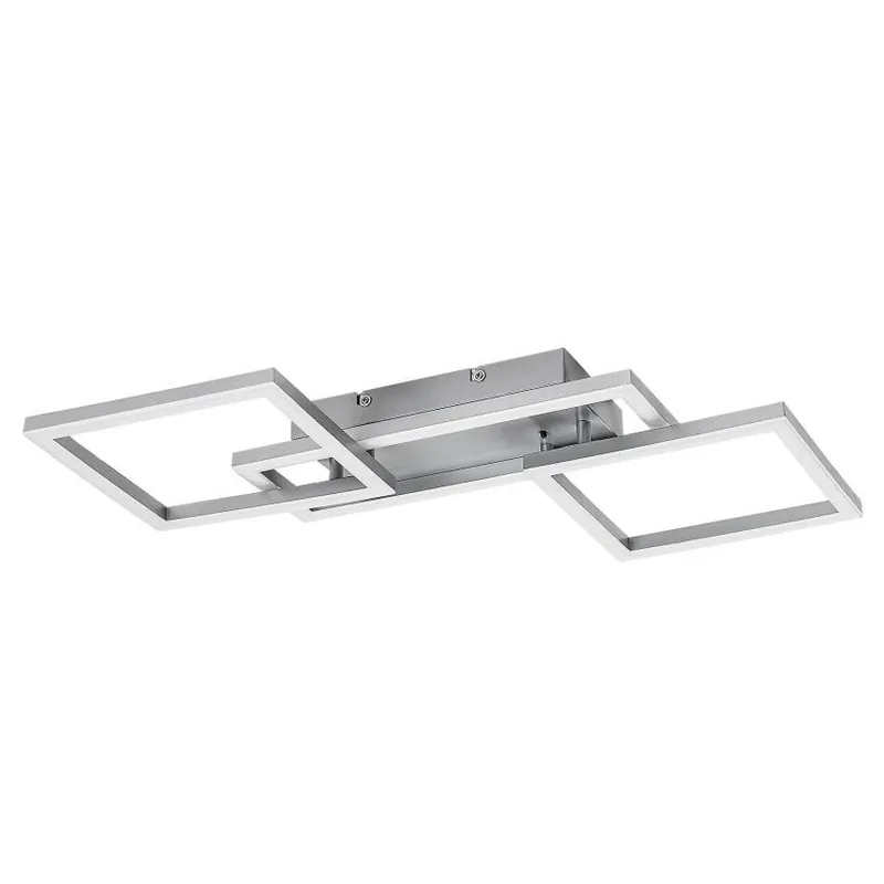 Bezpečná Platba Stropní svítidlo RABALUX ELLINOR LED 40W 3700lm 3000K dálkové ovládání chrom 71382