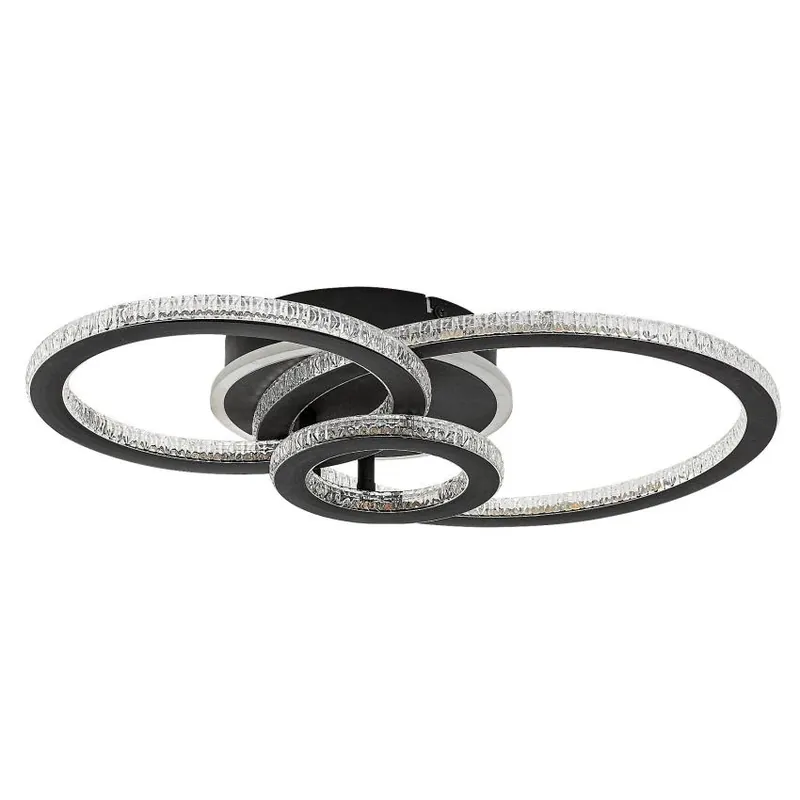 Koupit Online Stropní svítidlo RABALUX MAZIAR LED 40W 3700lm 3000-6500K dálkové ovládání černá 71392