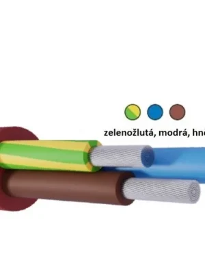 Kabel silikonový SiHF-J 3x1,5 mm2 Aktuální