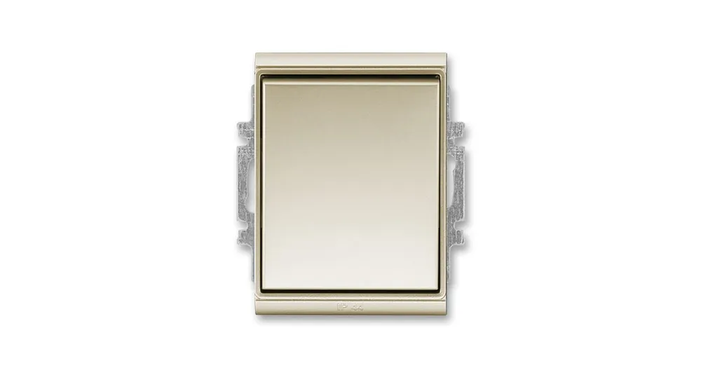 Koupit Online ABB 3558E-A86940 33 Ovládač přepínací s krytem č.6/0 IP44 Time® šampaňská