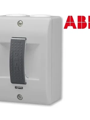 ABB 3536N-C03251 23 Spínač stiskací PRESSTO signalizační doutnavka IP55 nástěnný šedá/ tmavě šedá Dokud Zásoby Vydrží
