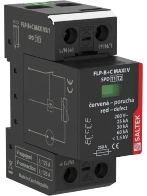 Cenová Bomba Svodič FLP-B+C MAXI VS/1 SPD typ T1+T2 SALTEK