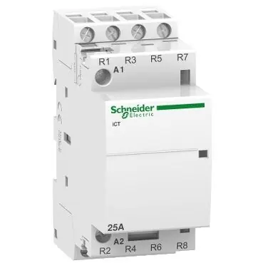 SCHNEIDER Stykač A9C20837 25A 240VAC 4V Časově Omezené