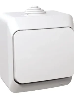 Objednat Nyní Venkovní vypínač CEDAR Plus IP44 ř. 7 bílá SCHNEIDER - WDE000570
