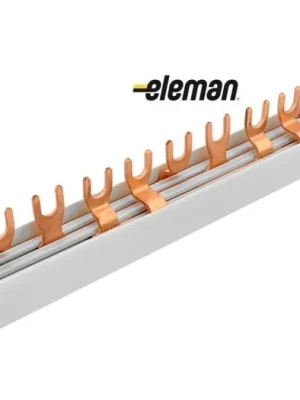Lišta propojovací 4-pólová G-4L-1000/10 vidlička 10mm2, 56 modulů, 63A, 1m ELEMAN Top Prodej