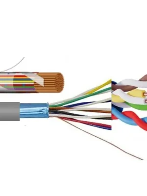 Kabel J-Y(ST)Y 4x2x0,8 šedá Zlevněný