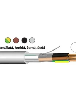 Značkový Kabel JYTY-J 4x1 mm2