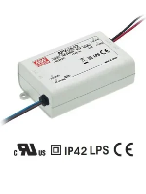 Napájecí spínaný zdroj pro LED APV-25-12 MEAN WELL 12V 25W Koupit Online