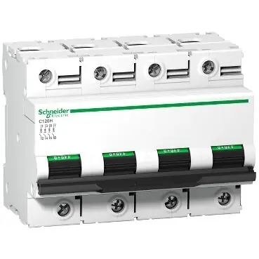 Cenově Výhodný SCHNEIDER Jistič 125C/4 C120H A9N18481