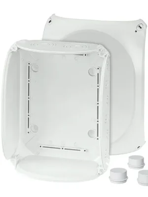 Nová Kolekce Rozvodka krabicová DK 2500 GZ bez svorek, IP55/66, 255x205x112 mm HENSEL