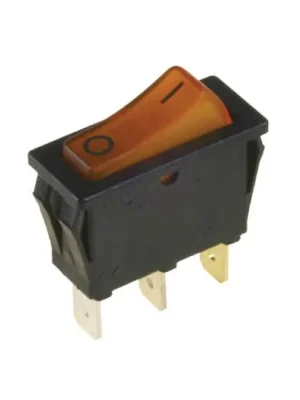 Spínač kolébkový ON-OFF I4612 16A/250V prosvětlená žlutá Pouze Dnes