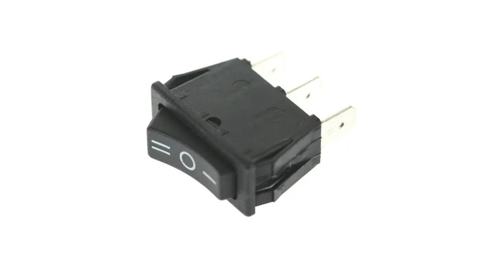 Přepínač kolébkový ON-OFF-ON I4630 16A/250V černá Cenově Výhodný