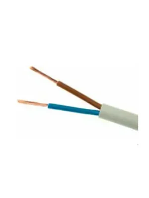 Kabel H03VV-F 2x1 mm2 (CYLY) bílá Finální Výprodej