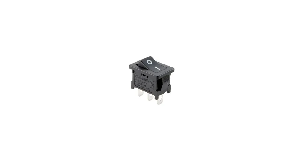 Must-Have Spínač kolébkový ON-OFF I3000 10A/250V černá