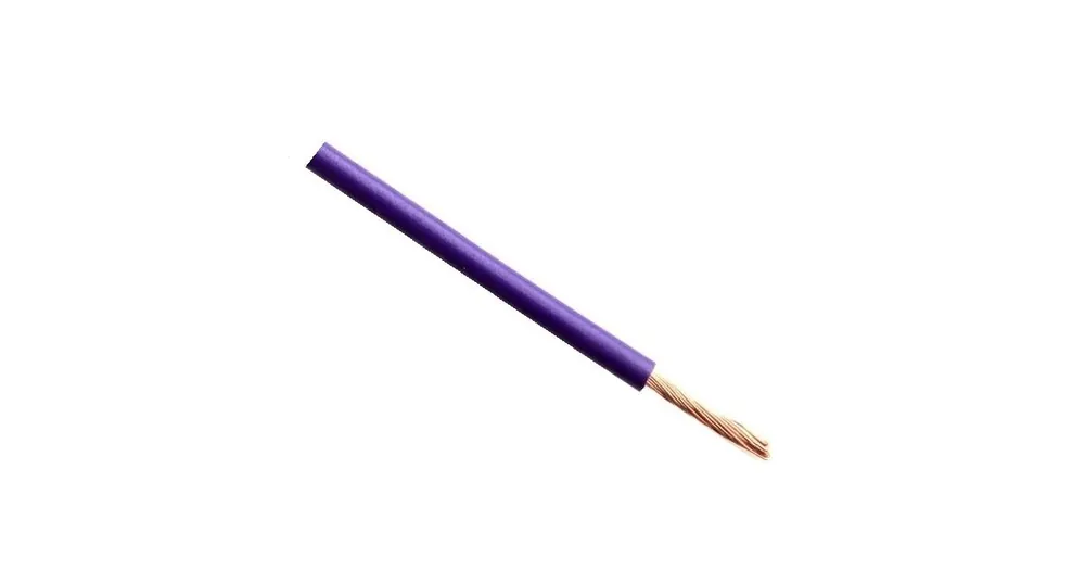 Vodič lanko H05V-K 1 mm2 (CYA) fialová Víkendová Akce