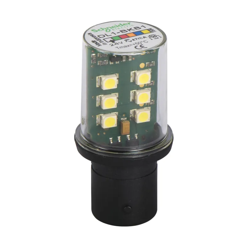 SCHNEIDER Žár.LED BA15D 24V DL1BKB1 bílá Novinka