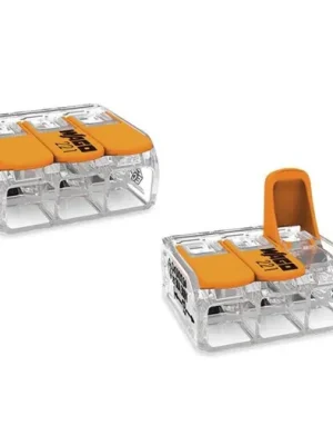 Víkendová Akce Svorka s páčkami COMPACT 221-613 3x0,5-6 mm2 WAGO