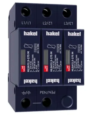 Odeslání Ihned Svodič přepětí HLSA12,5-275/3+0 M SPD typ 1+2+3 HAKEL
