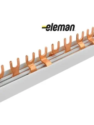 Lišta propojovací 4-pólová G-4L-1000/16 vidlička 16mm2, 56 modulů, 80A, 1m ELEMAN Nejlepší Cena