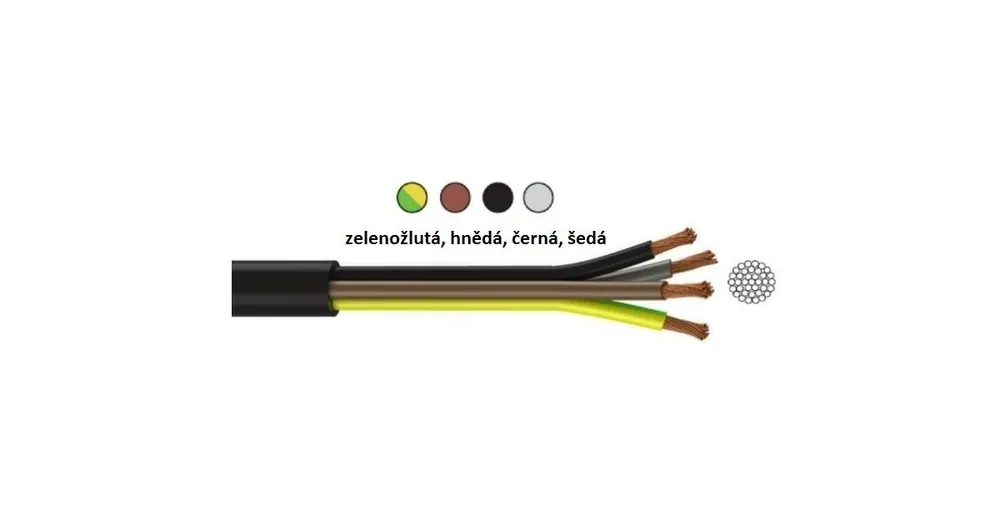 Nízká Cena Kabel gumový H07RN-F 4G25 mm2 (CGTG)
