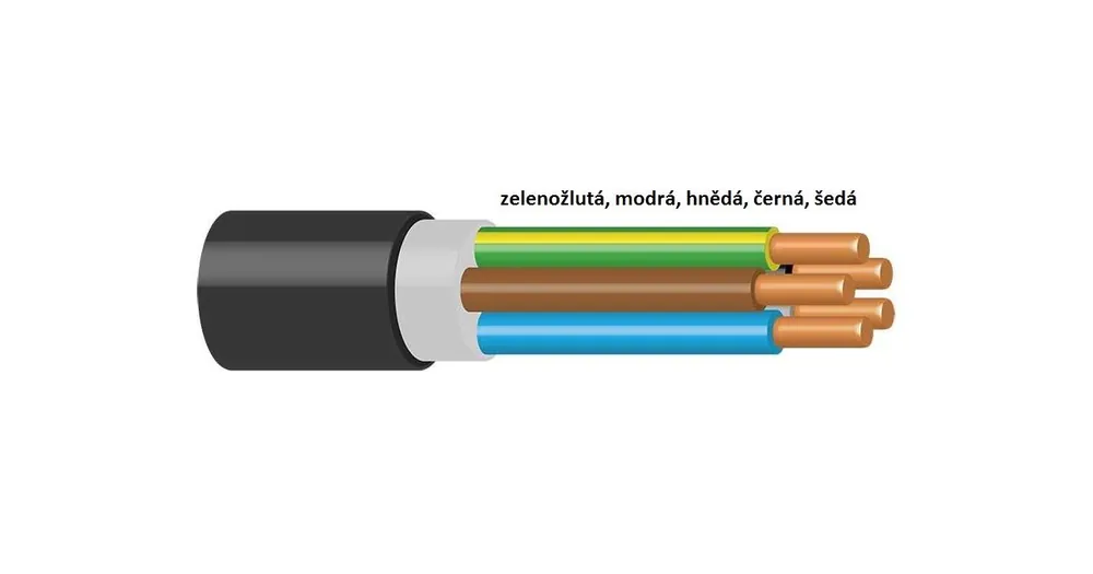 Kabel CYKY-J 5x50 mm2 Víkendová Akce