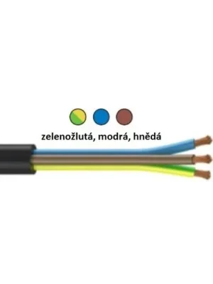 Nízká Cena Kabel gumový H07RN-F 3Gx2,5 mm2 (CGTG)