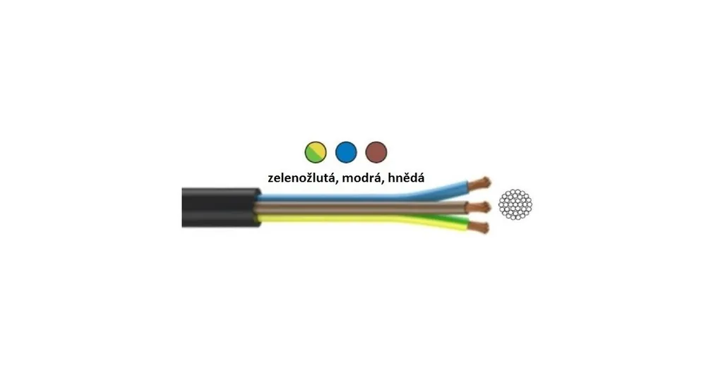 Nízká Cena Kabel gumový H07RN-F 3Gx2,5 mm2 (CGTG)