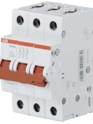 ABB 2CDD283101R0040 Vypínač SD203/40 40A 440V AC 3pól (odpínač) Akce