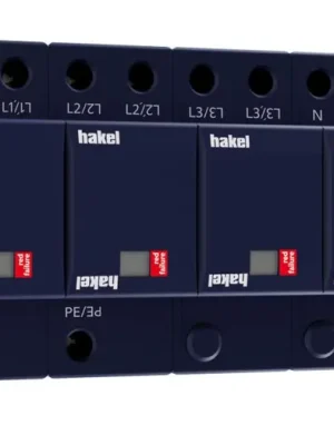 Svodič přepětí HLSA25G-255/4+0 SPD typ 1+2+3 HAKEL Nová Kolekce