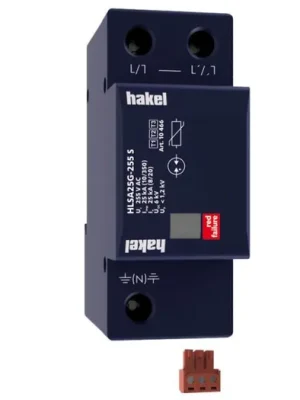 Jen Po Omezenou Doba Svodič přepětí HLSA25G-255 S SPD typ 1+2+3 HAKEL