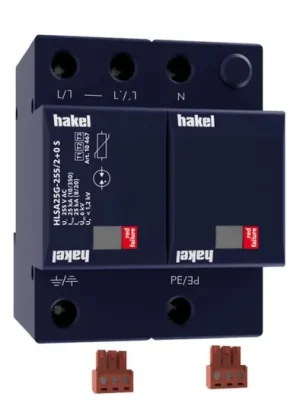 Oblíbený Svodič přepětí HLSA25G-255/2+0 S SPD typ 1+2+3 HAKEL