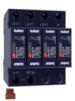 Svodič přepětí HSA-275/4+0 M S SPD typ 2+3 HAKEL Nejlepší Volba