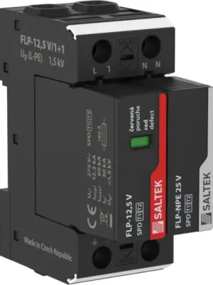Svodič FLP-12,5 V/1+1 SPD typ T1+T2 SALTEK Ověřený