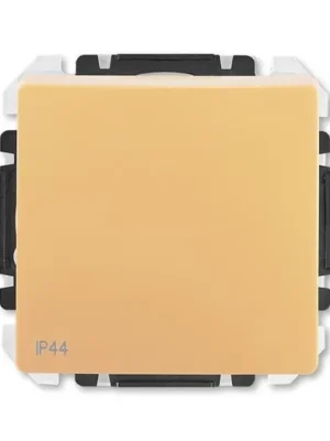ABB 3557G-A01940 D1 Spínač jednopólový s krytem č.1 IP44 Swing®L béžová Aktuální