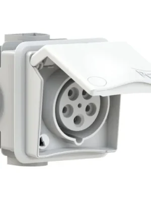 Zásuvka pod omítku PCE 883108v 2P+E 16A 230V IP44 bílá Vysoce Kvalitní