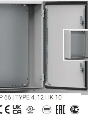 Odeslání Ihned Skříň nástěnná ocelová 700x500x210 IP66 MAS0705021R5 ELDON