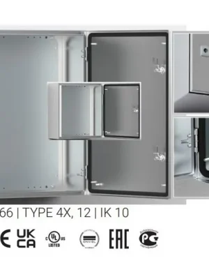 Akce Skříň nástěnná nerezová ocel 1200x800x400 IP66 ASR1208040 ELDON