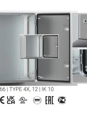 Skříň nástěnná nerezová ocel 400x600x210 IP66 ASR0406021-316 ELDON Nejprodávanější