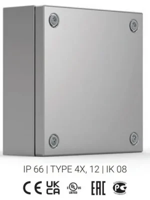 Akce Svorkovnicová skříňka nerezová ocel 150x150x80 IP66 SSTB151508 ELDON