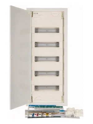 Sezónní Sleva Rozvodnice KLV-60UPS-F pod omítku 5 řad, 70 modulů IP30 bílá EATON 302414