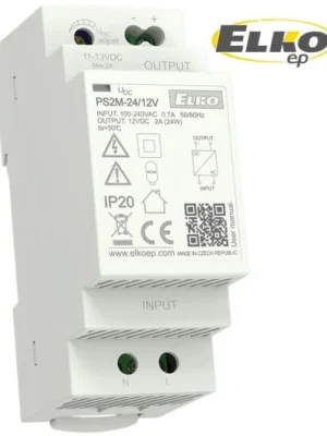 Zlevněný Napájecí zdroj PS2M-24/12V spínaný stabilizovaný ELKO