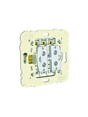 Přepínač dvojitý střídavý ř.6+6 10A 250V LOGUS90 - 21101 Dokud Zásoby Vydrží