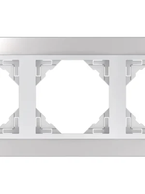 Speciální Cena Trojnásobný rámeček METALLO 90930 TIA - inox/ hliníková (kov)