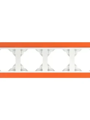 Nízká Cena Čtyřnásobný rámeček ANIMATO 90940 TJG oranžová/ ledová LOGUS90